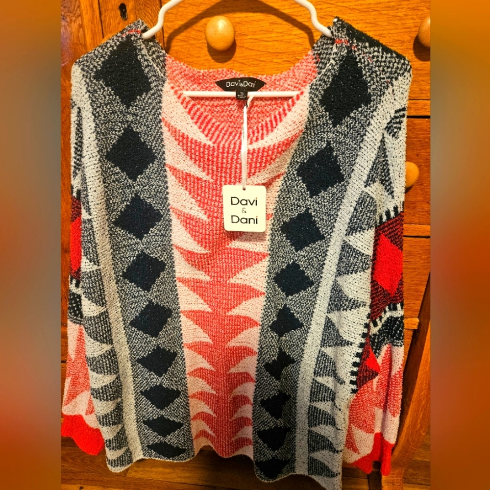 Davi & Dani Aztec Sweater